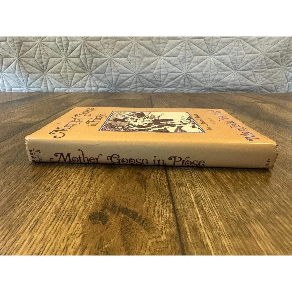 Mother Goose In Prose L. Frank‎ Baum Maxfield Parrish Illustrated Hardcover Book